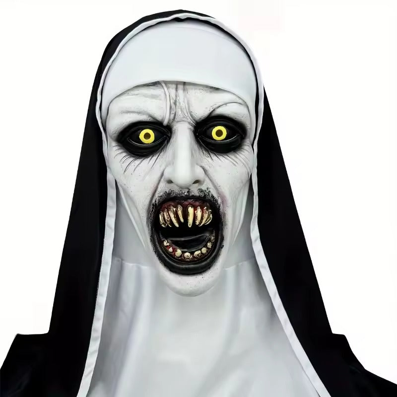 Terrifying Nun Mask