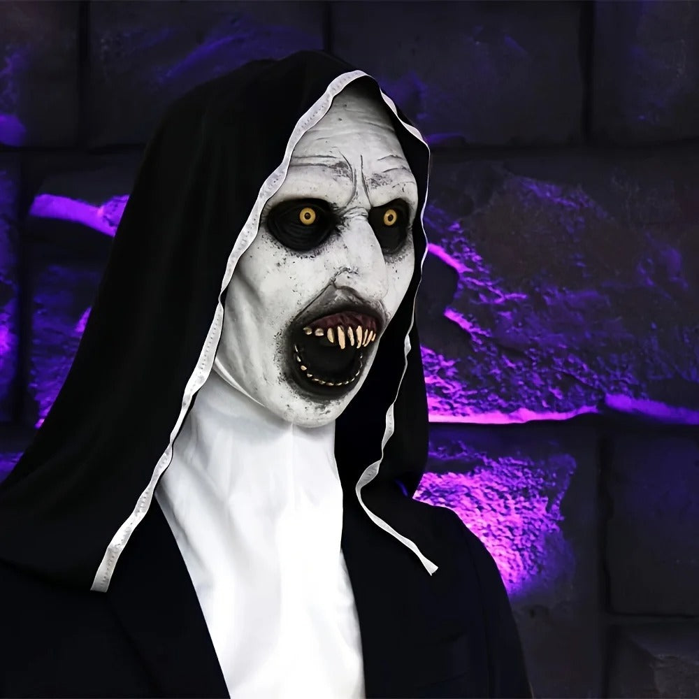 Terrifying Nun Mask